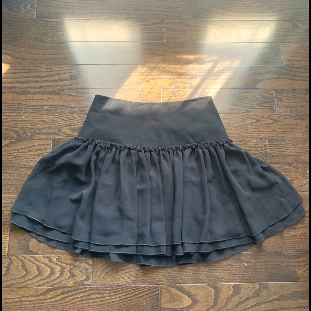 High waist flouncy little ruffle skirt- size 2 NWT